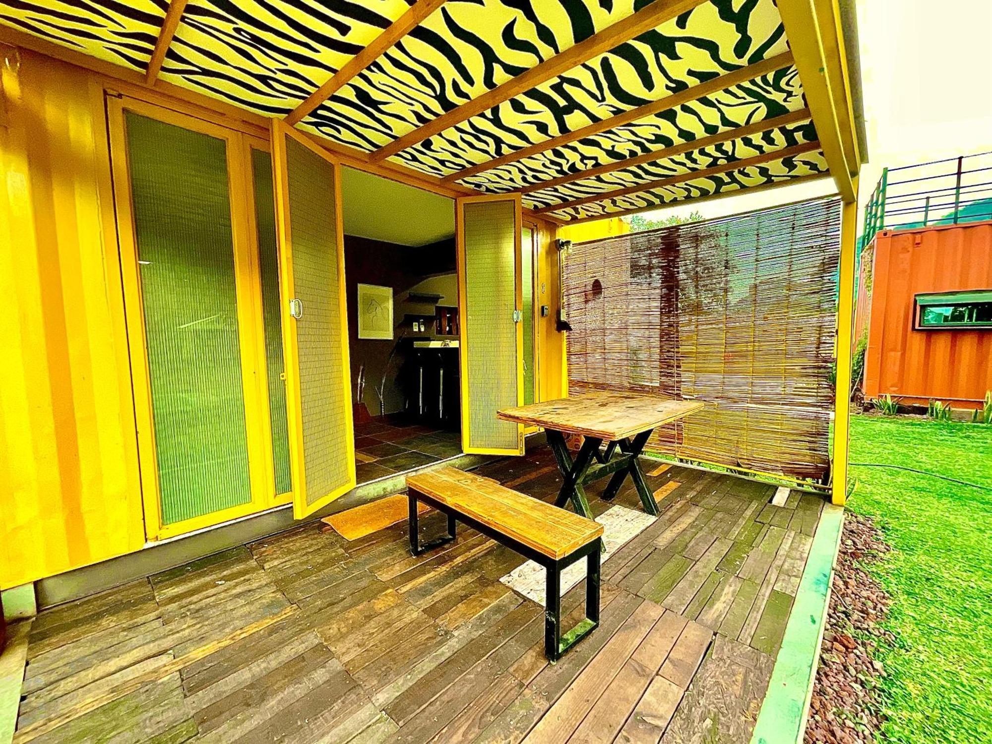 Container House Aparthotel Tlayacapan Eksteriør bilde